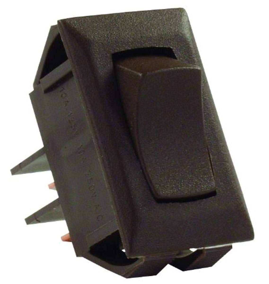 JR PRODUCTS 12715 JR Products 12715 Brown SPST Mom-On/Off Switch