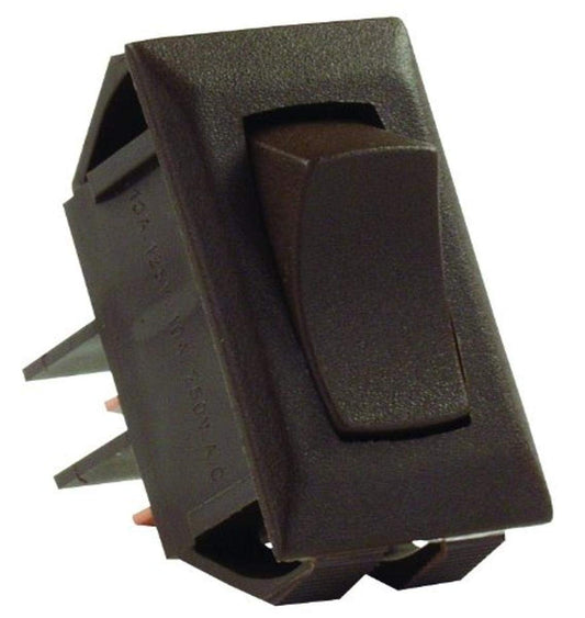 JR PRODUCTS 12715 JR Products 12715 Brown SPST Mom-On/Off Switch