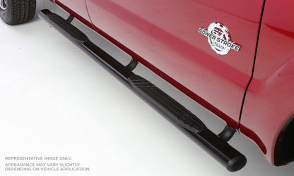 Big Country 104205800 Big Country Truck Accessories 104205800 4 in. Fusion Side Bars Kit 80 in. Long Incl. Brackets Textured Black Powder Coat