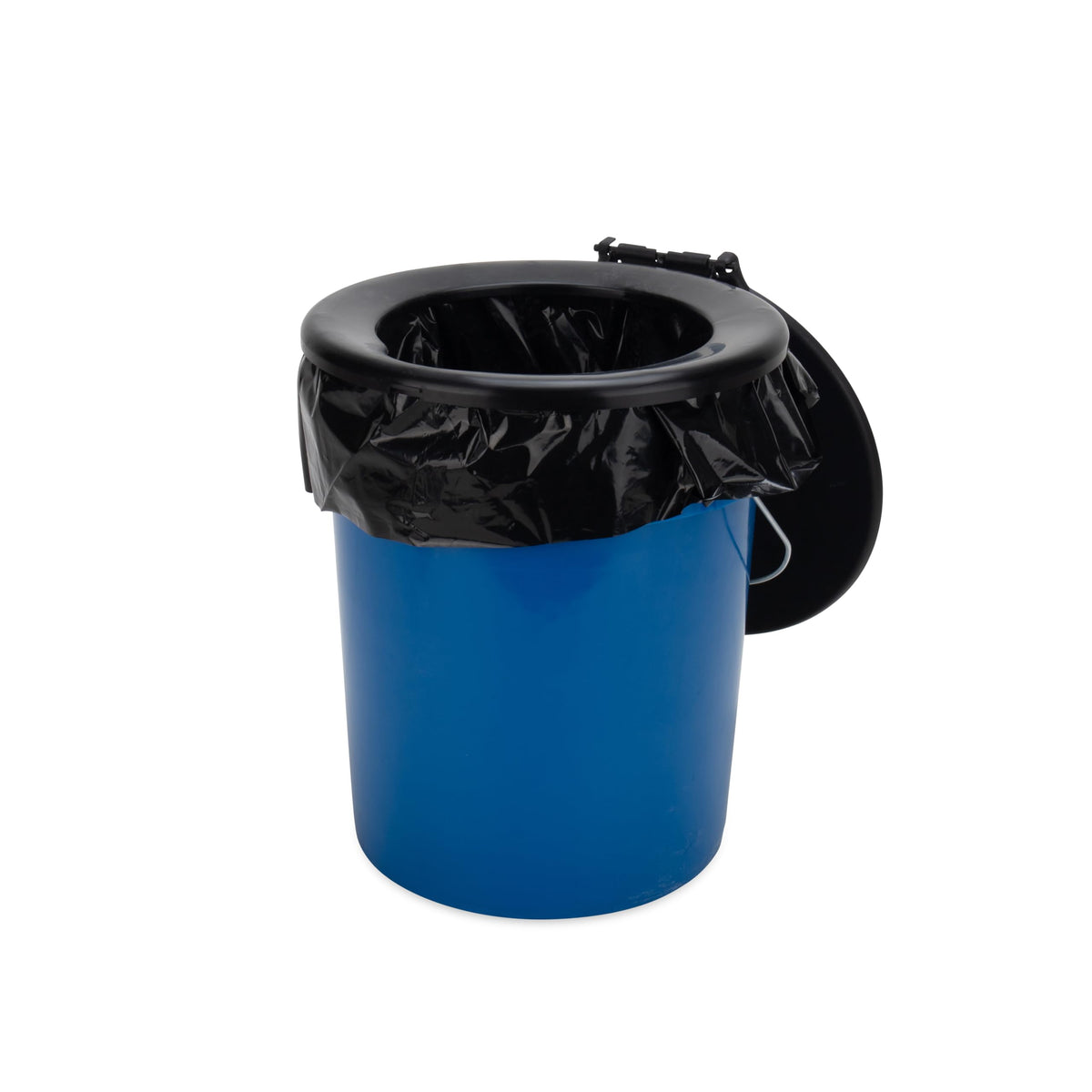 CAMCO 41549 Camco Portable Toilet Bucket with Snap-On Seat and Lid, 5 Gallon, 41549