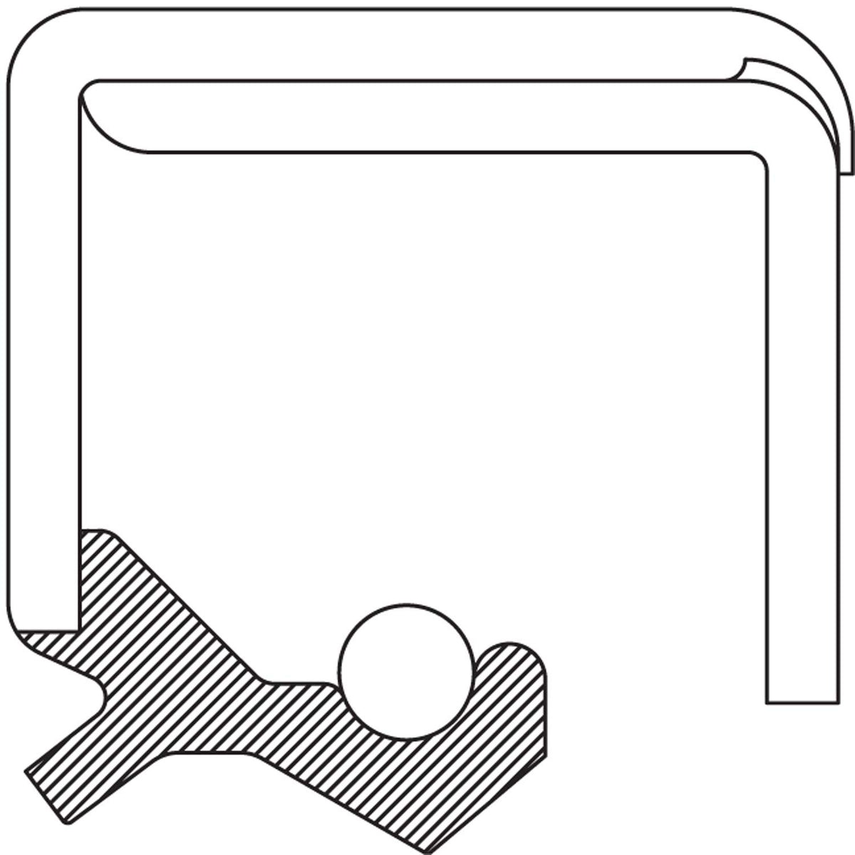 NATIONAL 413470 National 413470 OIL SEAL