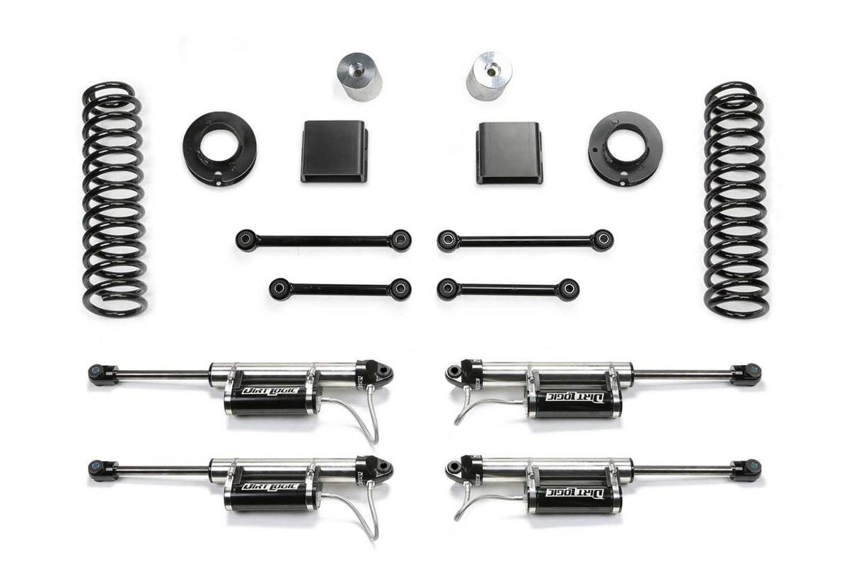 FABTECH K4191DL Fabtech - 20-21 Jeep JT 4WD Diesel 3in Sport System w/DLSS RESI (K4191DL)