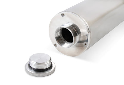 MR GASKET 9133 Mr. Gasket 9133 3" x 10" Stainless Steel Overflow Tank