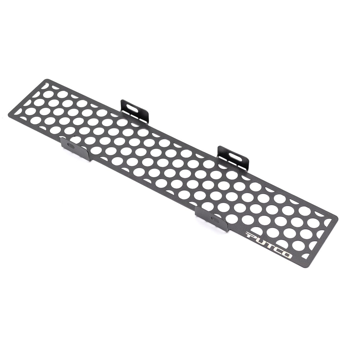 PUTCO 88172 Putco Bumper Grille Inserts Fits Ford Super Duty 2023-2025 Punch Design Black Powdercoated
