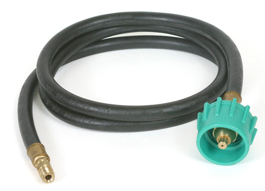 CAMCO 59193 Camco 60" Pigtail Propane Hose Connector, Connects Propane Cylinder to a RV or Trailer Propane Regulator, Provides Thermal Protection and Excess Flow Protection (59193)