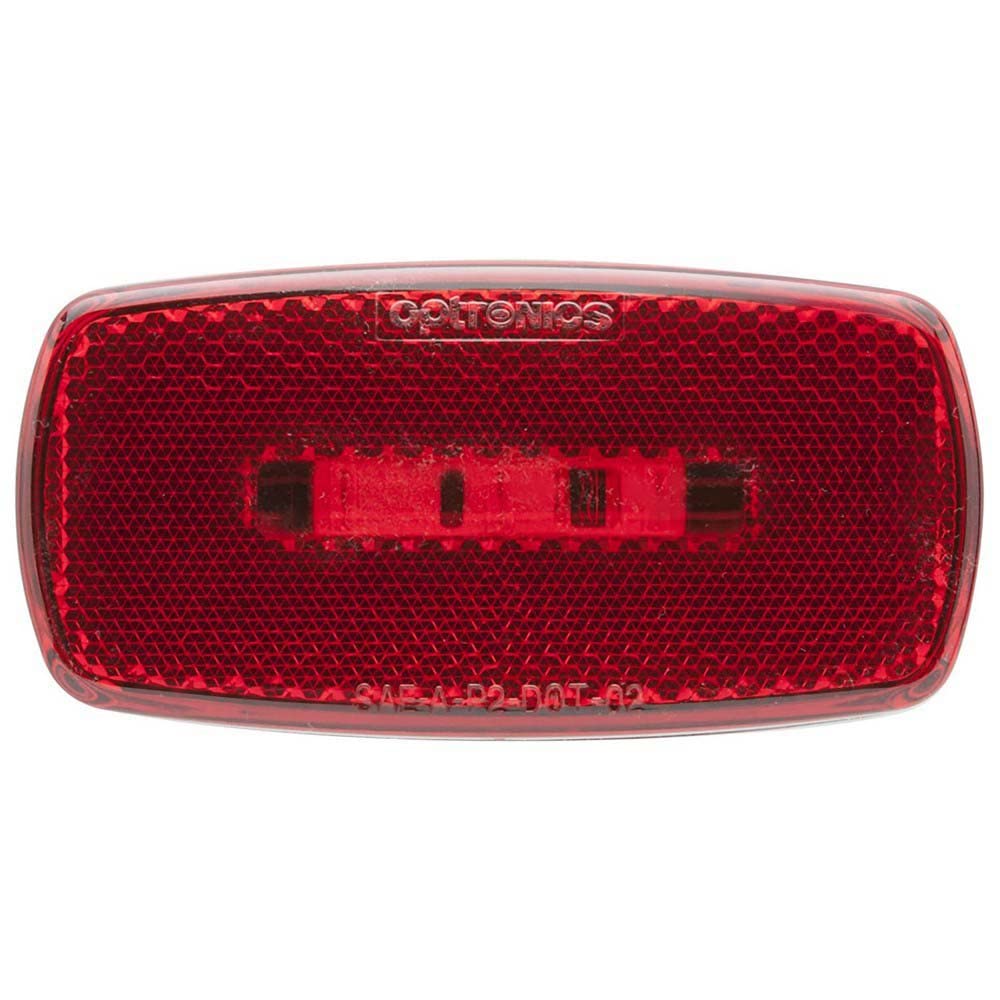 OPTRONICS MCL32RBBP Optronics MCL32RBBP LED Surface Mount Marker/Clearance Light wiht Reflex, Black