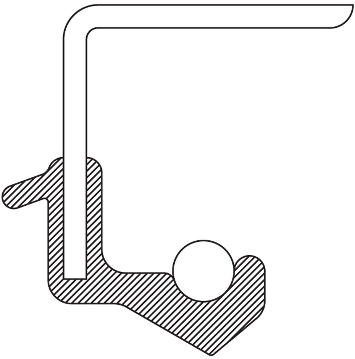 NATIONAL 710241 National 710241 Axle Intermediate Shaft Seal for 1994-2003 Dodge Ram 1500