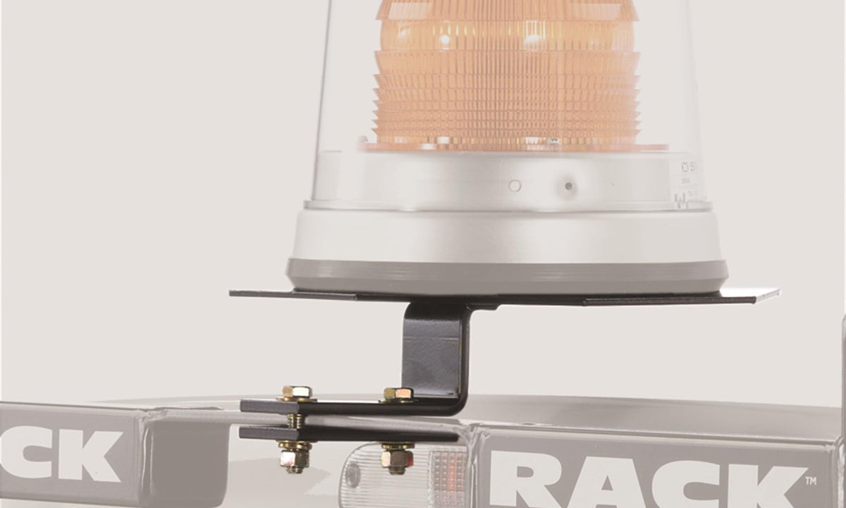 BACKRACK 91002 BACKRACK Light Bracket 10.5" Base | Black, Driver Side | 91002 | Universal w Frame's