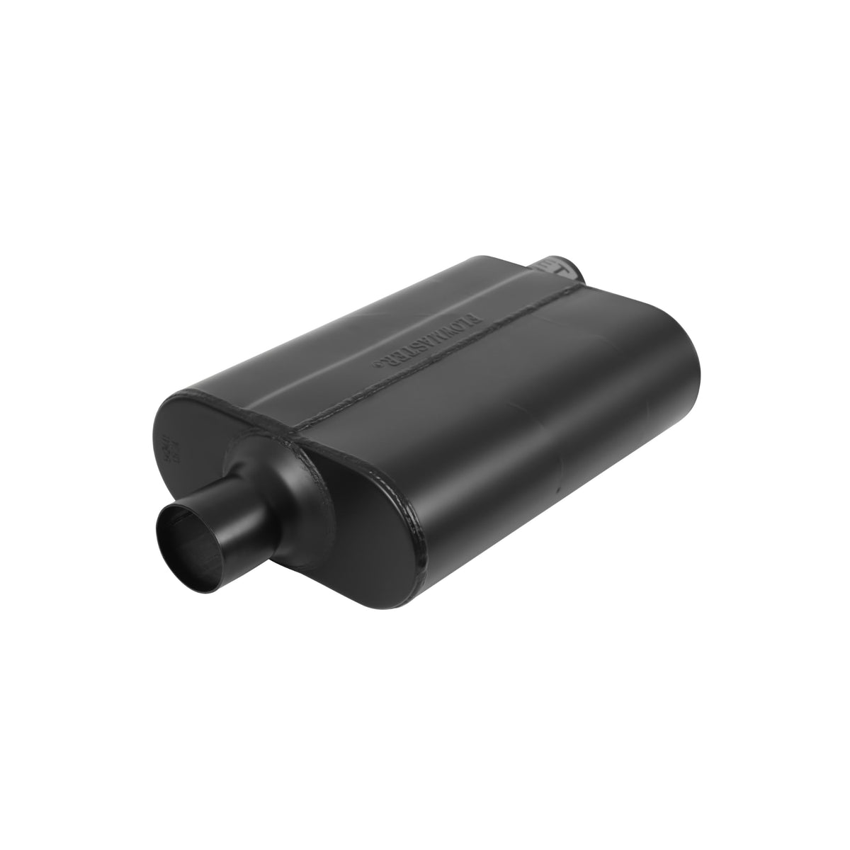 FLOWMASTER 942441 Flowmaster 942441 40 Delta Flow Muffler - 2.25 Offset In and 2.25 Center Out - Aggressive Sound