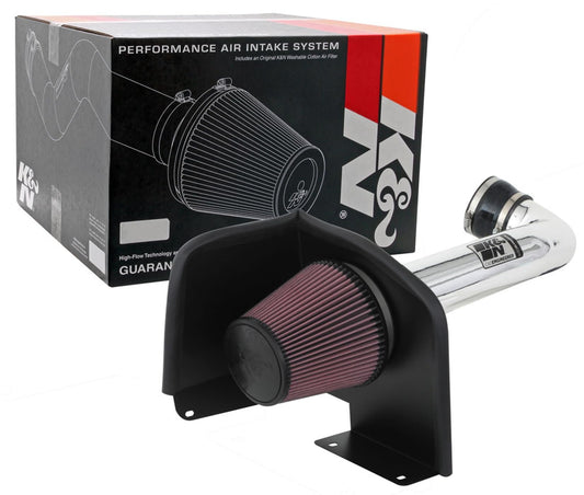 K&N FILTER 77-3070KP K&N Cold Air Intake System: High-Flow Air Filter, Increase Performance & Towing: Compatible with 2009-2014 Chevy/GMC/Cadillac Silverado, Suburban, Tahoe, Sierra, Yukon, Escalade, Avalanche, 77-3070KP