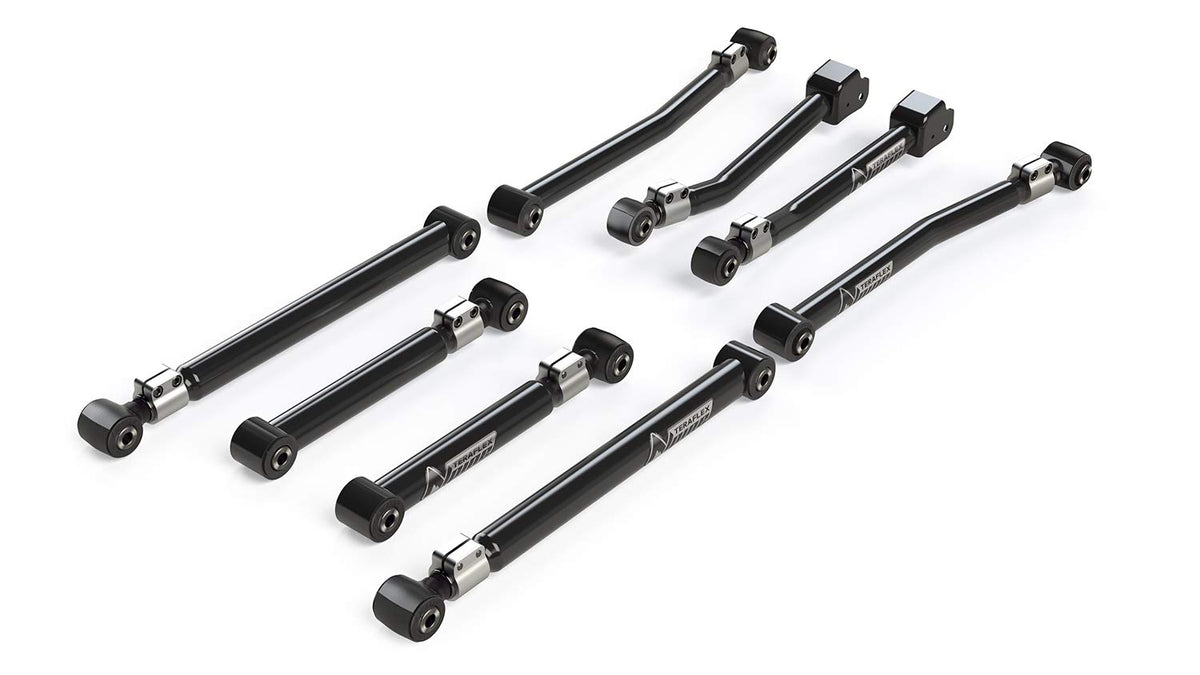 TERAFLEX 1417500 TeraFlex JT: Alpine Control Arm Kit – 8-Arm Adjustable (0-4.5” Lift)