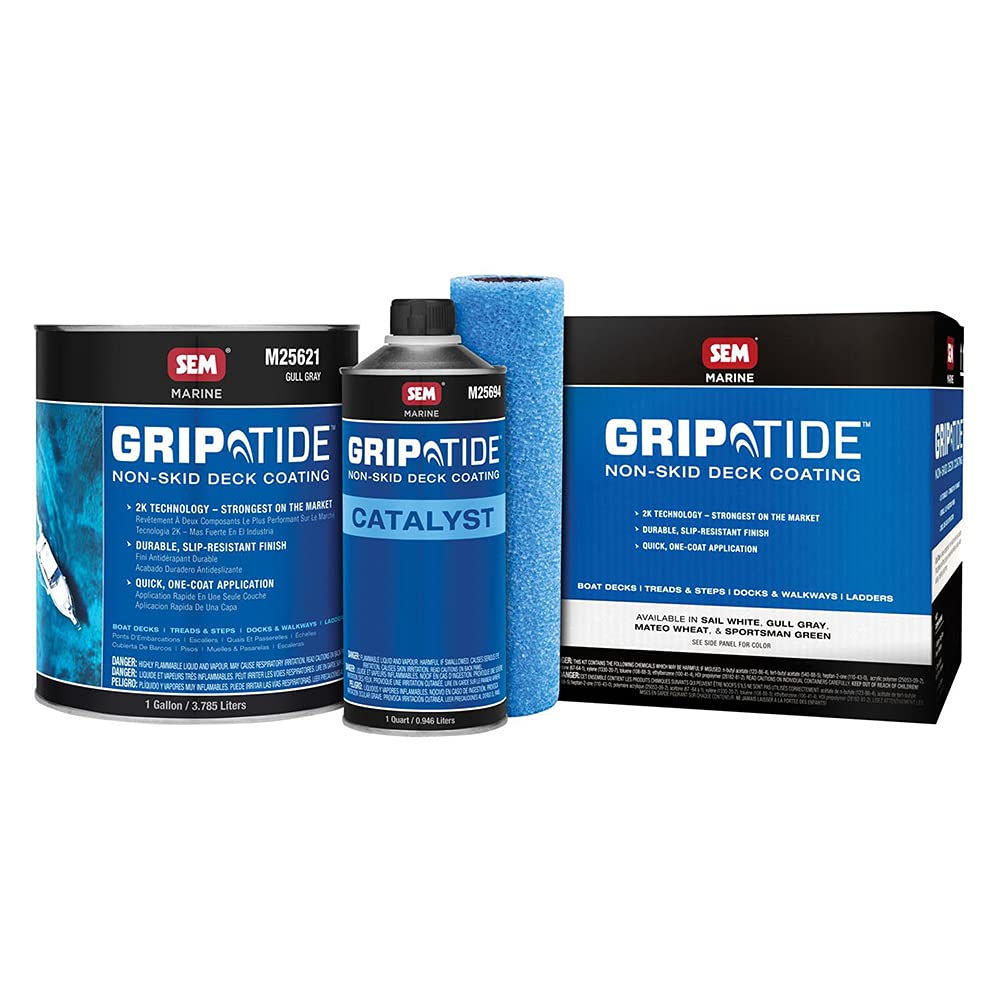 SEM PRODUCTS M25620 Sem Products M25620 GRIPTIDE NON-SKID DECK COATING - G