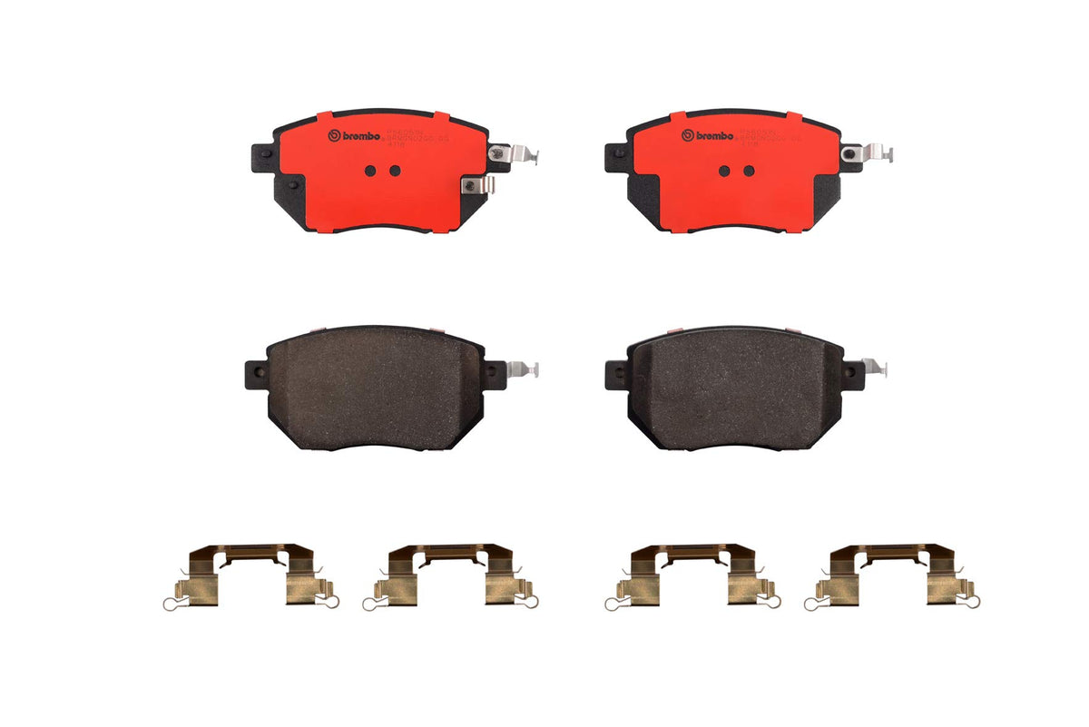 BREMBO P56051N Brembo P56051N Premium Ceramic Front Disc Brake Pad Set INFINITI/NISSAN OE# 41060CA090