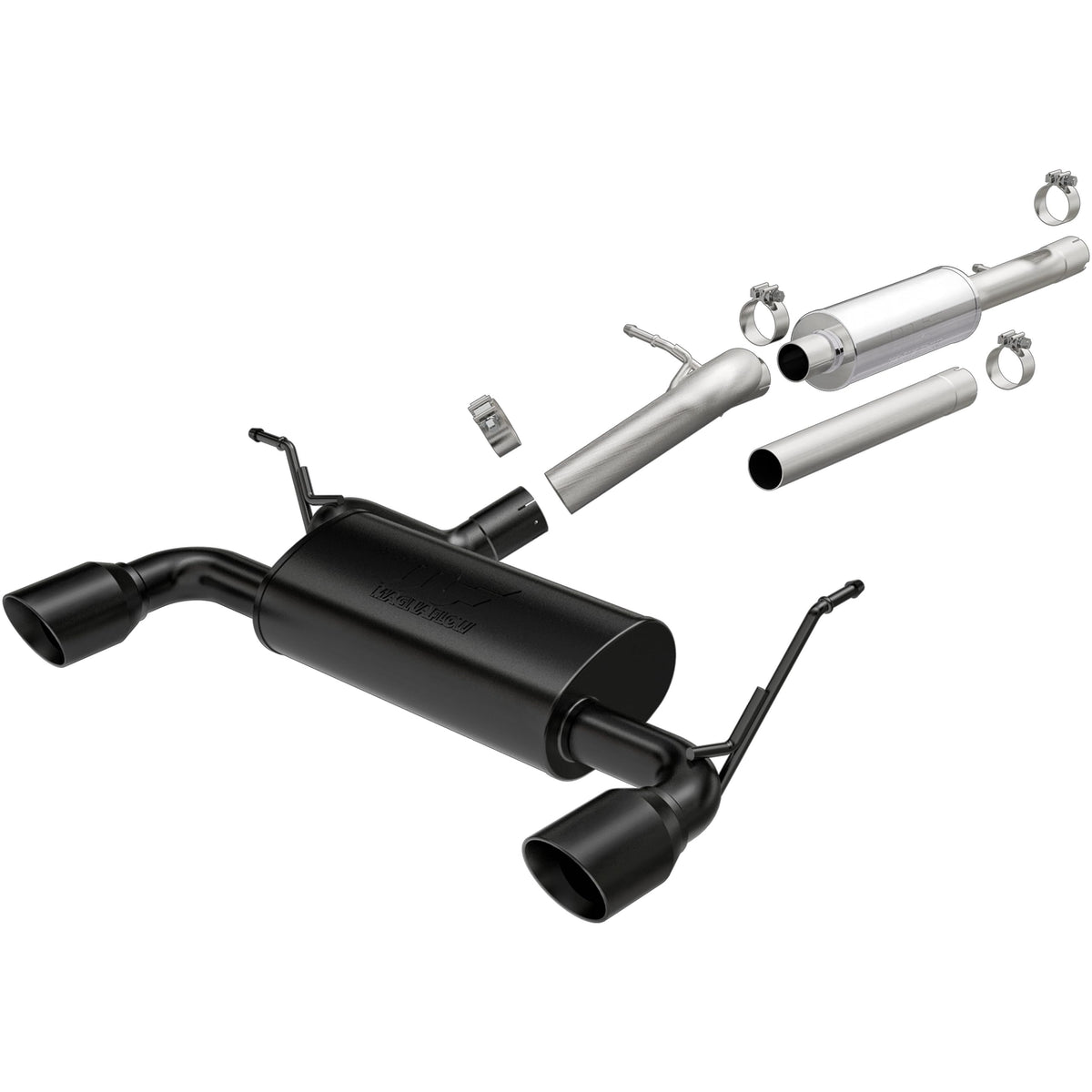 MAGNAFLOW 19327 MagnaFlow Performance Cat-Back Exhaust System Kit 19327