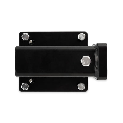 CAMCO 48473 Camco Eaz-Lift Camper/RV Bumper Hitch - Ideal for Bikes, Cargo Racks & More - Clamps onto 4” Square RV Bumpers - No Drilling Required for Install - Crafted of Heavy Duty Powder-Coated Steel (48473)