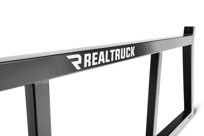Backrack 14700 RealTruck BACKRACK Open Rack Frame Only – Black, No Drill – 14700 – Fits 1999-2025 Ford F-250/F-350/F-450