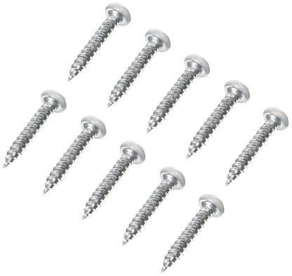 AP PRODUCTS 012-PSQ500W 8 X 1 AP Products 012-PSQ500W 8X1 Polar White 1" Square Recessed Pan Head Screw, (Pack of 500)