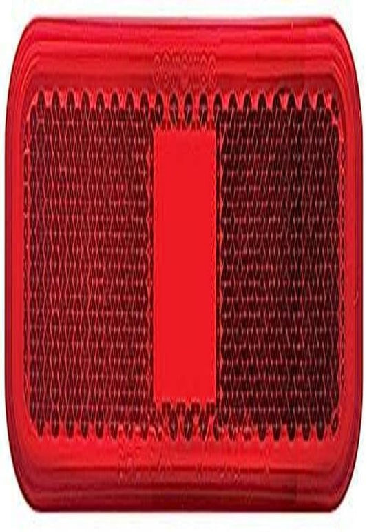 OPTRONICS A44RBP Optronics A-44RBP Red Replacement Lens for Rectangular Marker/Clearance Lights
