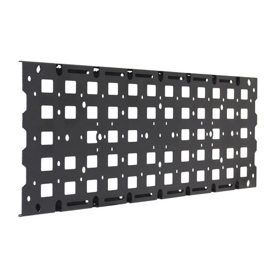 GO RHINO 5950020T Go Rhino Gear Plate | Mild Steel, Textured Black | 5950020T | Fits Go Rhino SRM Series Roof Racks, CEROS Roof Racks, XRS Overlanding Xtreme Racks, & More