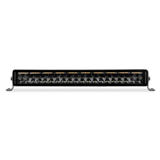 GO RHINO 752002112CDS Go Rhino Xplor Lighting: Blackout Combo Series 21.5" Double Row LED Light Bar | Side & Track Mount, Aluminum, Black | 752002112CDS