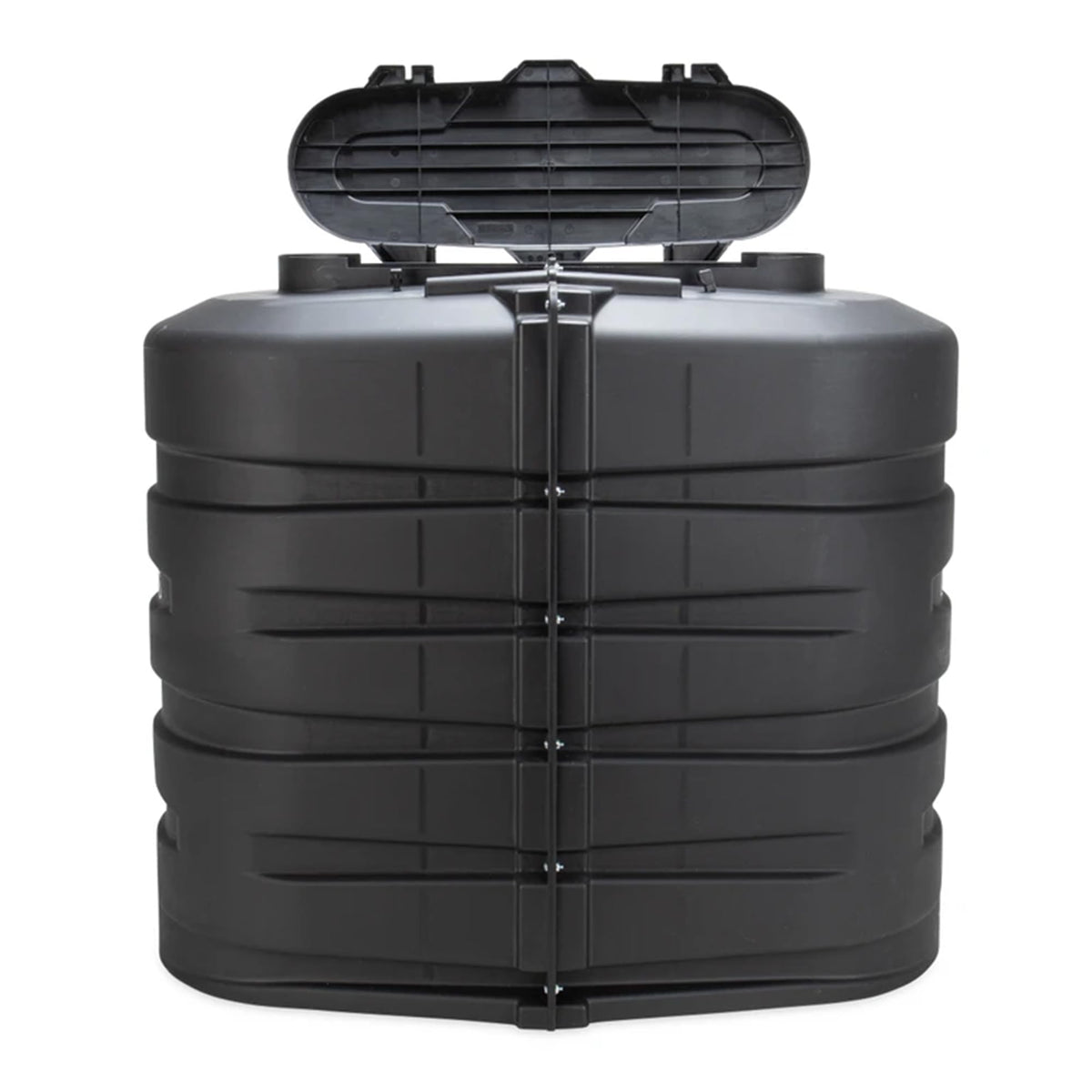 CAMCO 50512 Camco Double Propane Tank Cover for RV and Camper, 30 lb, Black, 50512