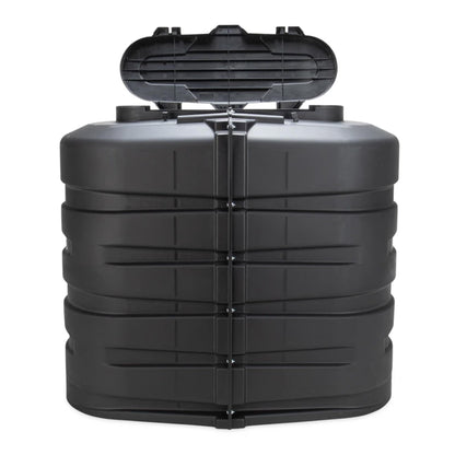 CAMCO 50512 Camco Double Propane Tank Cover for RV and Camper, 30 lb, Black, 50512