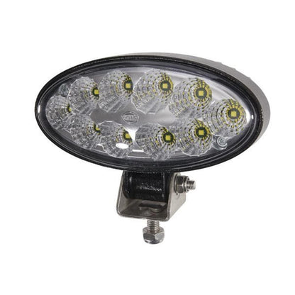 HELLA 996486011 Hella 1GB 996 486-011 LED-Worklight - Oval 90 Gen. II - 12/24V - 5000lm - Bolted/mounting - Swivelling Mounting Bracket - Long-range illumination - Plug: DEUTSCH plug