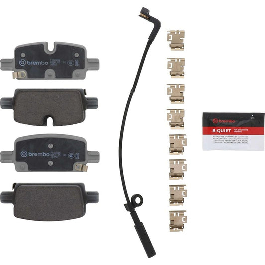 BREMBO P10098N Brembo P10098N DISCBRAKEPADSET NAOCERAMIC