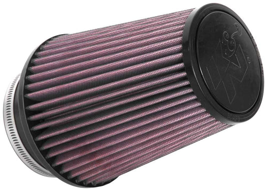 K&N FILTER RU-4680 K&N High-Flow Original Lifetime Universal Clamp-On Air Filter: High Performance, Premium, Washable: Flange Diameter: 4 In, Filter Height: 7 In, Flange Length: 1.75 In, Shape: Round Tapered, RU-4680