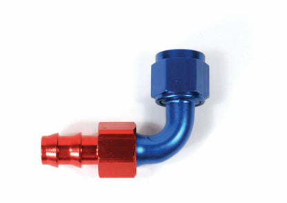 SPEEDFX 520690BK Speedfx 520690BK -6AN X 90 BLK PUSH-ON HOSE END