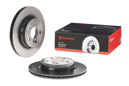 BREMBO 09A76011C02 Brembo 09.A760.11 UV Coated vented Rear Brake Rotor MERCEDES-BENZ/MERCEDES-BENZ (BBDC) OE# A0004231212