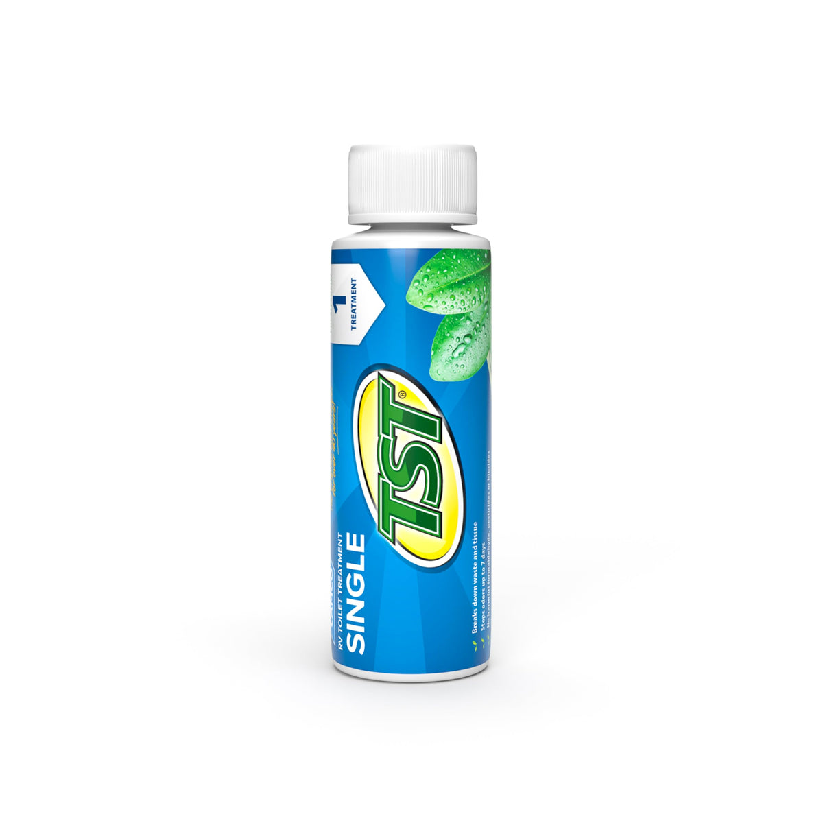 CAMCO 40221 Camco TST Fresh Scent RV Toilet Treatment - Formaldehyde Free - Breaks Down Waste And Tissue, Septic Tank Safe - Treats up to 8-40 Gallon Holding Tanks - (8) 4 oz Bottles (40221)