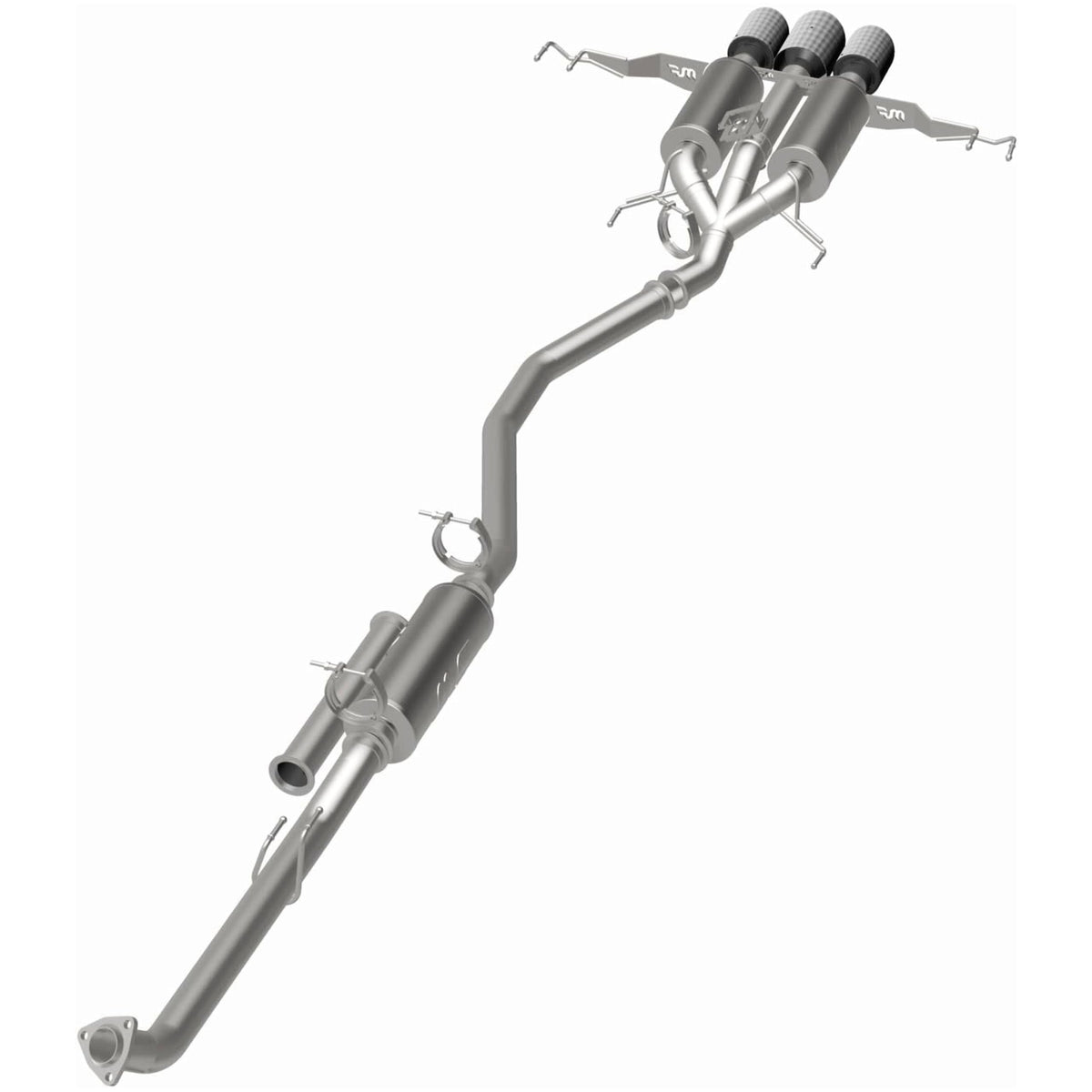 MAGNAFLOW 19708 MagnaFlow Performance Cat-Back Exhaust System Kit 19708