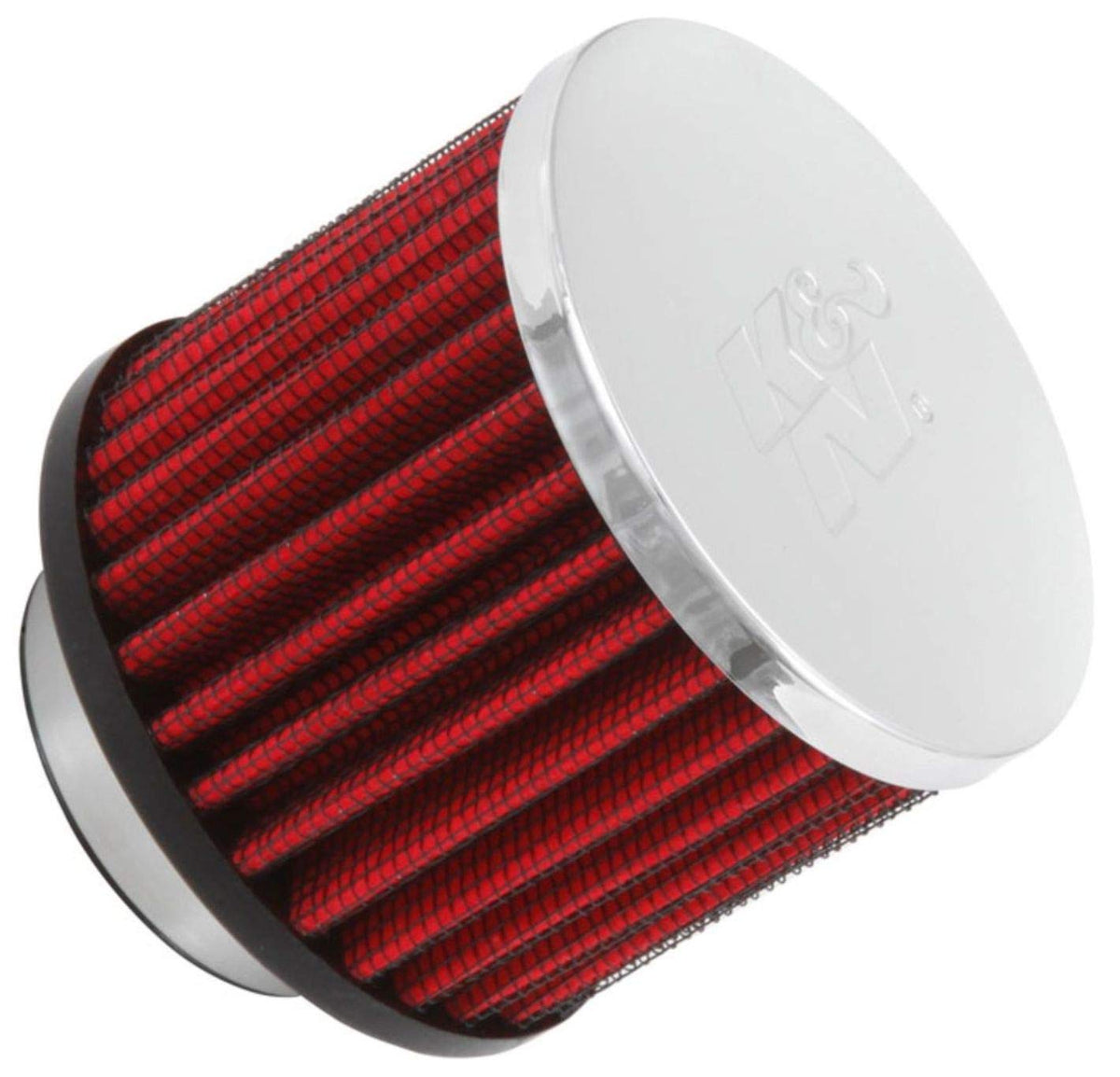 K&N FILTER 62-1460 K&N Vent Air Filter/Breather: High Performance, Premium, Washable, Replacement Engine Filter: Flange Diameter: 1.5 in, Filter Height: 2.5 in, Flange Length: 0.4375 in, Shape: Breather, 62-1460