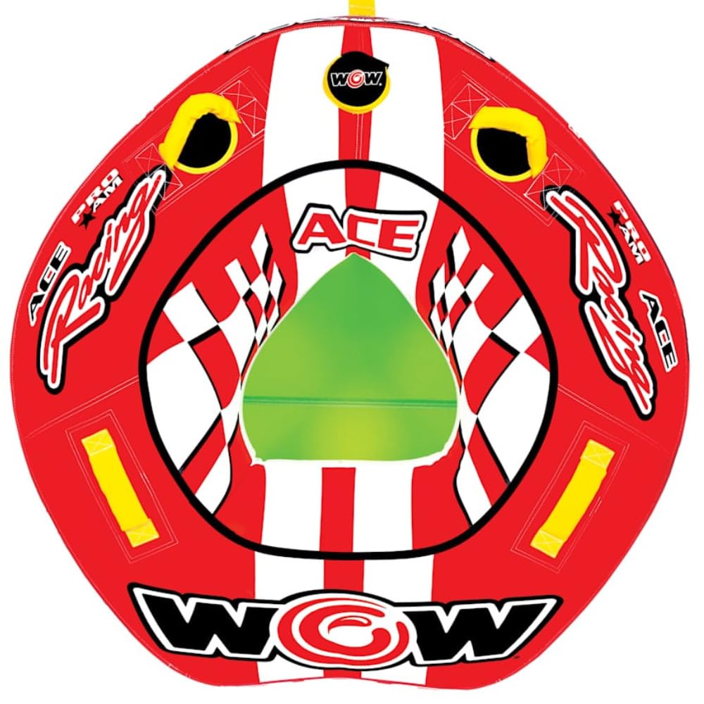 WOW SPORTS 15-1120 WOW Sports Ace Racing Towable Deck Tube - 1 Person
