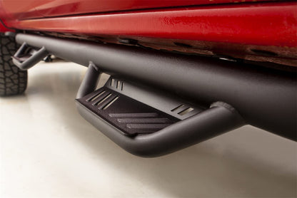 LUND 34641019 Lund 34641019 Black Steel Terrain HX Step Nerf Bars for 2014-2018 Chevrolet Silverado/GMC Sierra 1500 Crew Cab