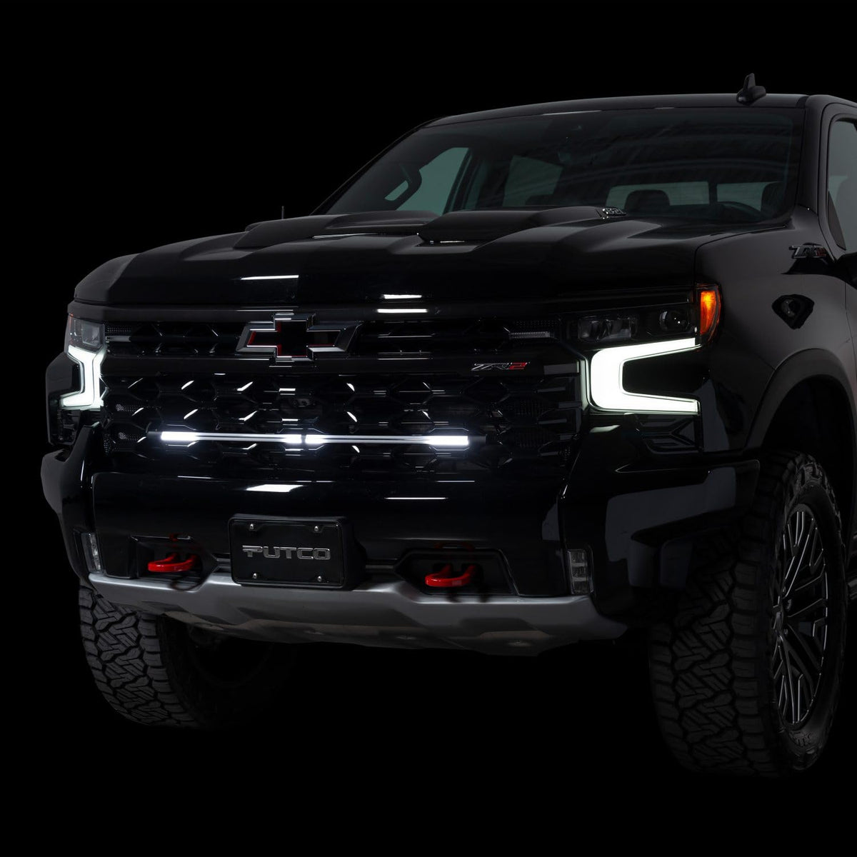 Putco 310037 Putco Virtual DRL LED Grille Lights - 37" Light Bar - Fits Chevy Silverado/GMC Sierra 15-25, Ford SuperDuty F250+ 11-25