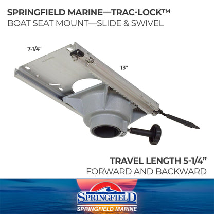 SPRINGFIELD 1100531-1 Springfield Marine 1100531-1 Trac-Lock Chair Slide 2 3/8" Non-Locking