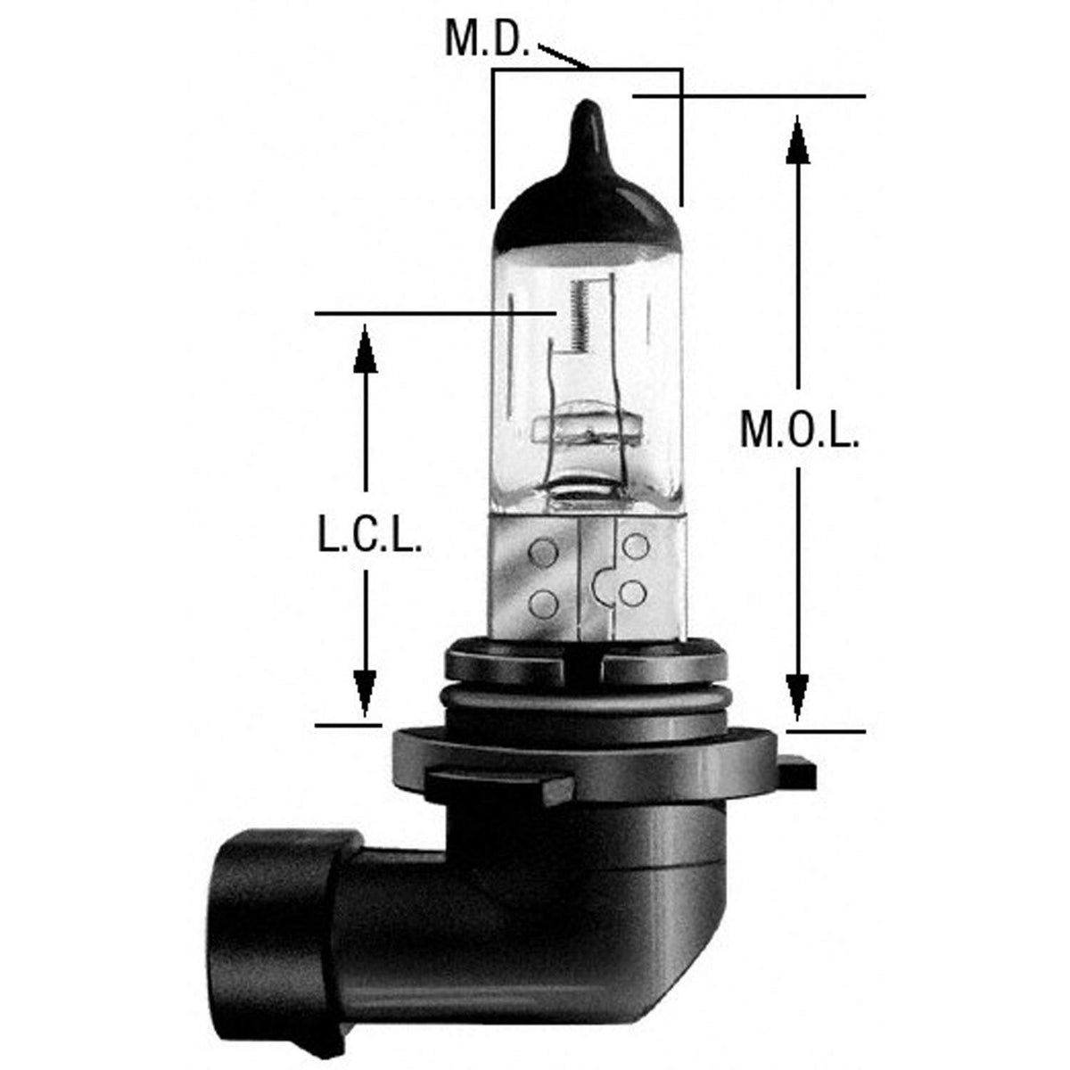 WAGNER BP9006 Wagner Lighting BP9006 Standard Multi-Purpose Light Bulb Card of 1