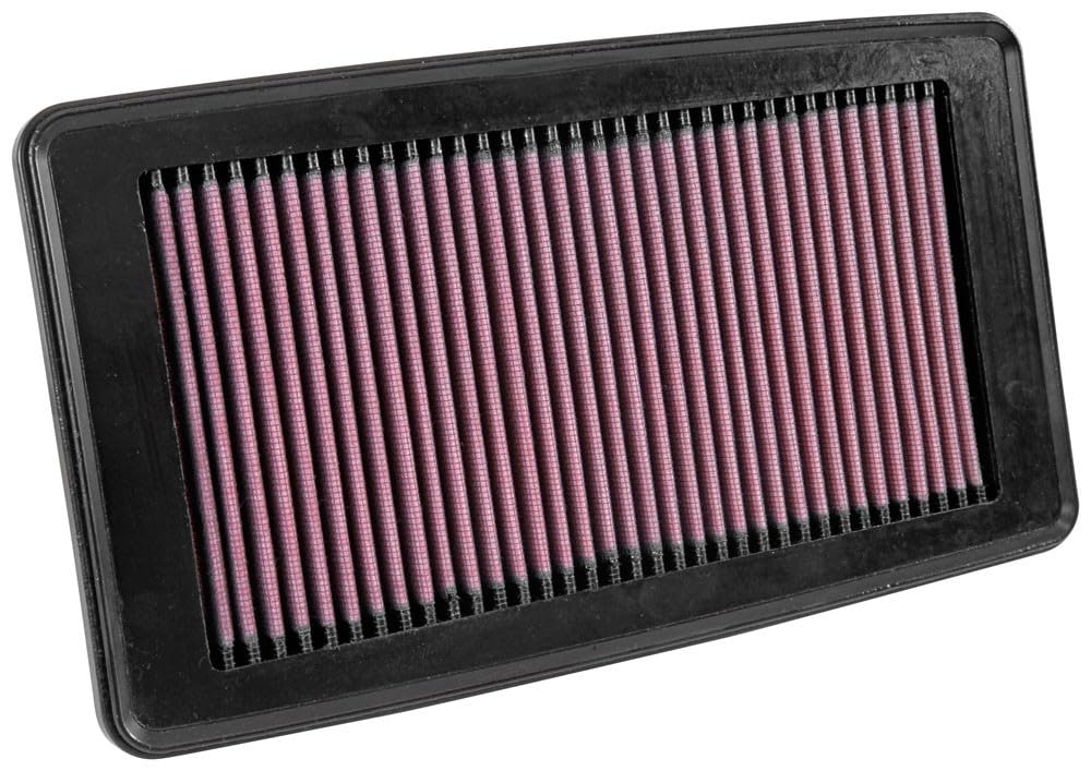 K&N FILTER 33-5041 K&N High-Flow Original Lifetime Engine Air Filter: Increase Power: Premium, Washable: Compatible with Select 2016-2026 Acura/Honda: MDX, TLX, Odyssey, Pilot, Passport, Ridgeline, 33-5041