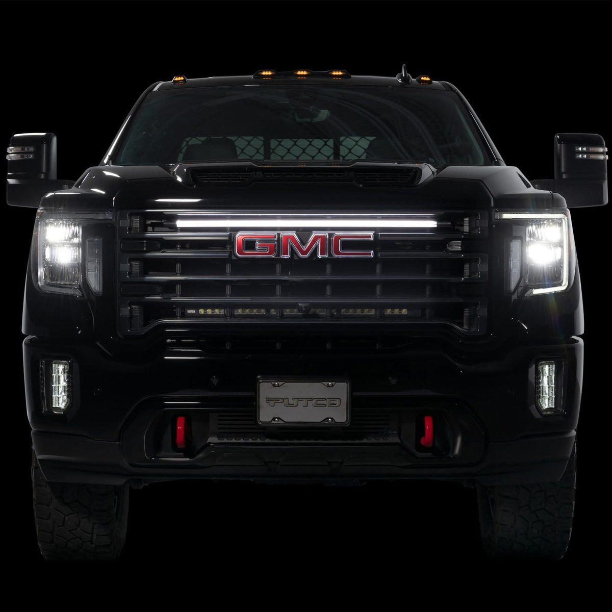 Putco 310037 Putco Virtual DRL LED Grille Lights - 37" Light Bar - Fits Chevy Silverado/GMC Sierra 15-25, Ford SuperDuty F250+ 11-25