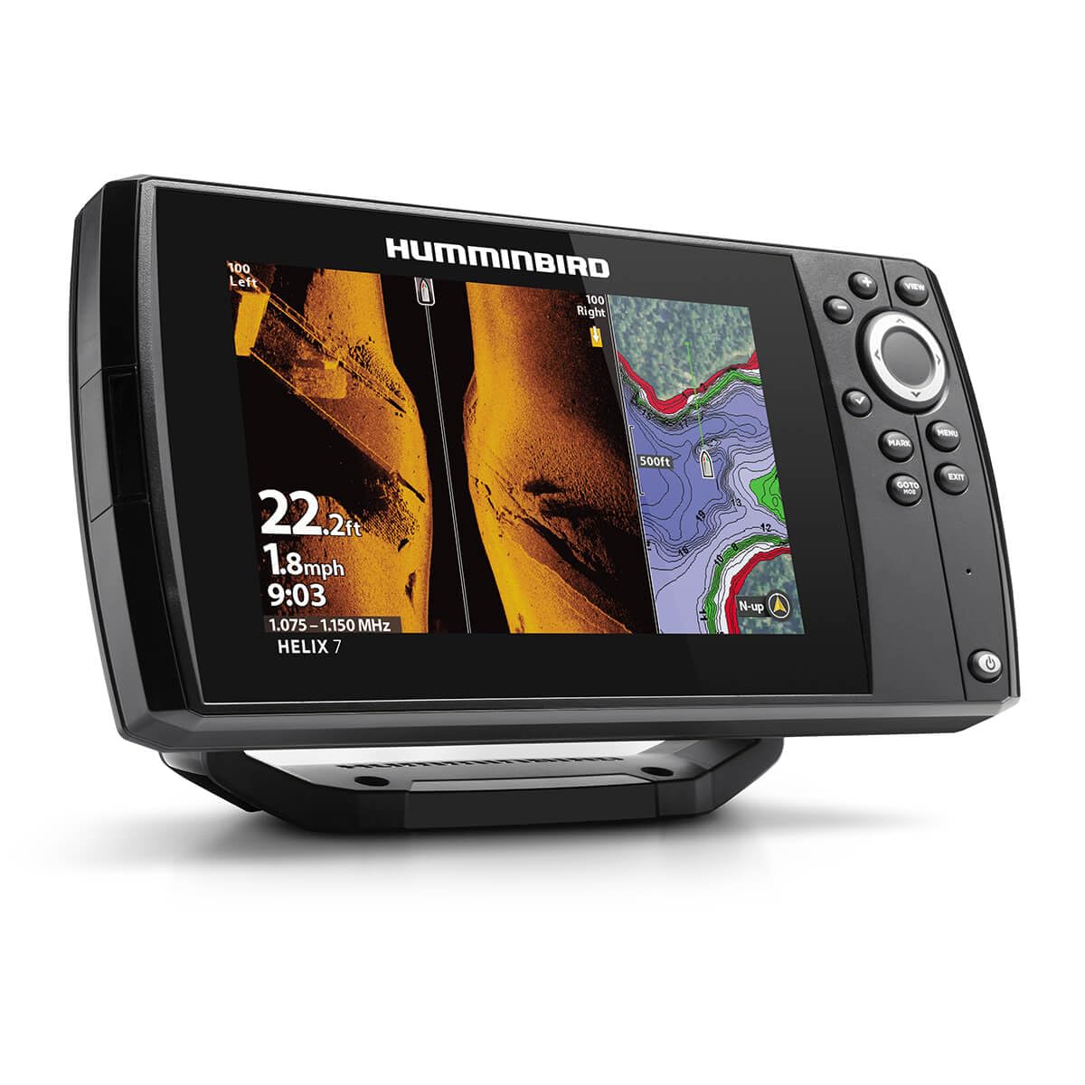 HUMMINBIRD 411930-1 Humminbird Helix 7 G4 GPS Fish Finder with Transducer, MEGA Side Imaging