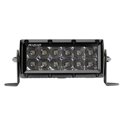 Rigid Industries 106213BLK Rigid Industries E-Series 6 Inch PRO LED Light Bar Spot Midnight Edition