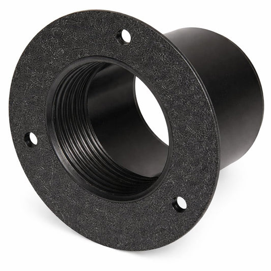 T-H MARINE RF-1-DP T-H Marine Rigging Flange for Outboard Rigging Hose - Fits 2 in ID Hose - Black - Internally Threaded Polypropylene Flange - Textured Back for Inverted Mount - Protects Cables and Wiring from Abrasion