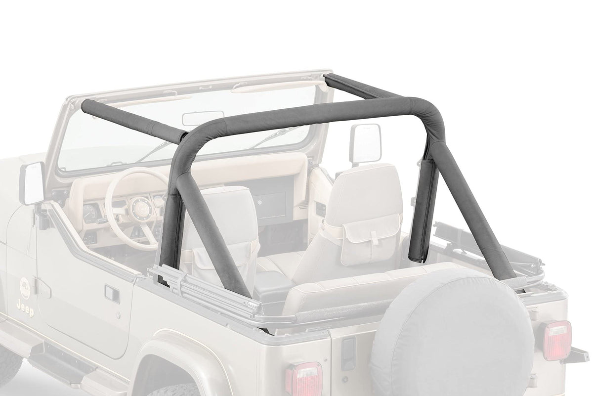 MASTERTOP 12202115 MasterTop 12202115 Soft Top SPRT BAR CVR 87-91 WRG BLKDEN