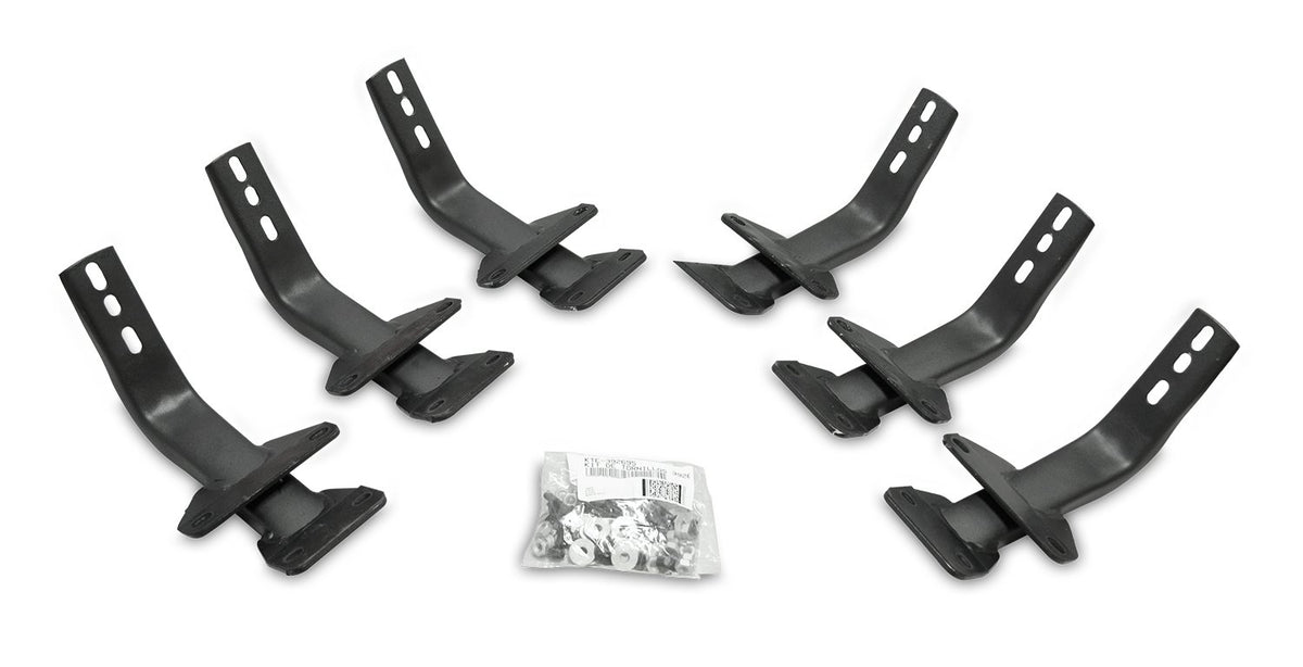 GO RHINO 6841555 Go Rhino - 6841555 - Go Rhino 6841555 Mounting Brackets OE Xtreme Cab Length SideSteps