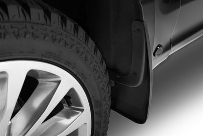 Husky Liners 58456 Husky Liners - Front & Rear Mud Guards – 2015-2020 Ford F-150 w/OEM Fender Flares, Front & Rear Set - Black, 4 Pc – 58456