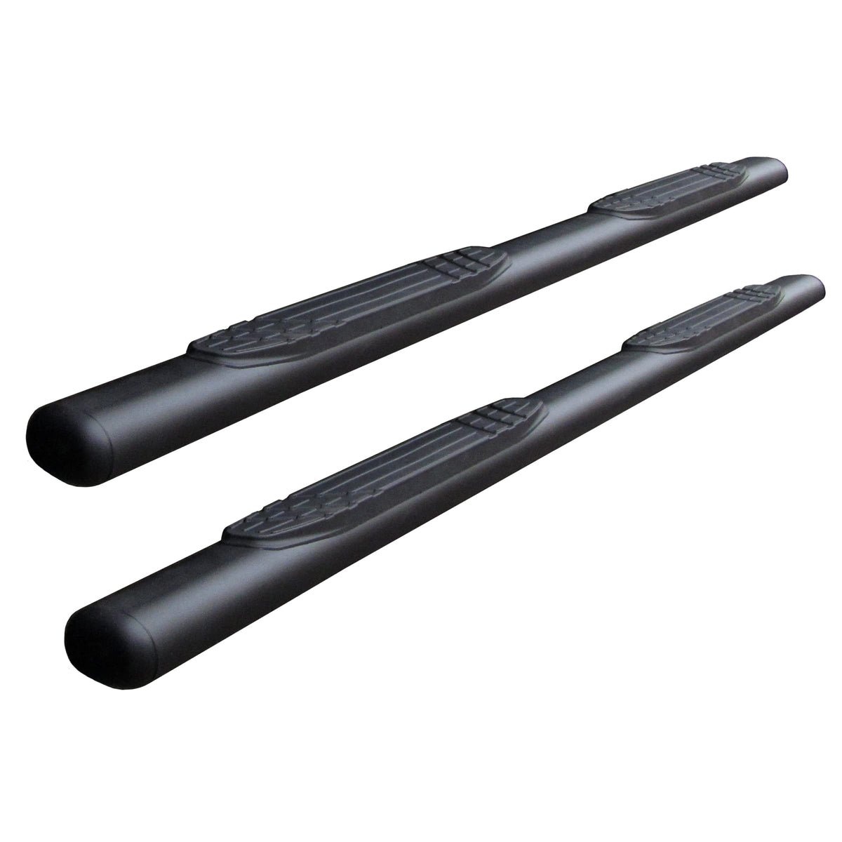 GO RHINO 10480T Go Rhino 10480T 4" 1000 Series Oval Side Steps - Boards ONLY for 99-24 Ram, GMC, Ford, Nissan, Toyota, Chevrolet, Dodge, Textured Black