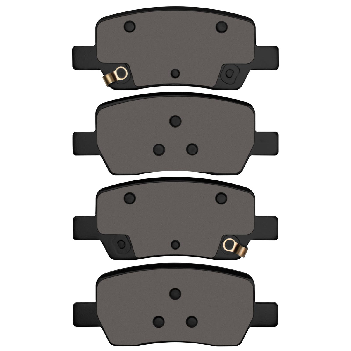 Dynamic Friction 1551-2381-01 ADVANCED BRAKE PADS-CERAMIC AND HAR