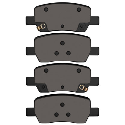 Dynamic Friction 1551-2381-01 ADVANCED BRAKE PADS-CERAMIC AND HAR